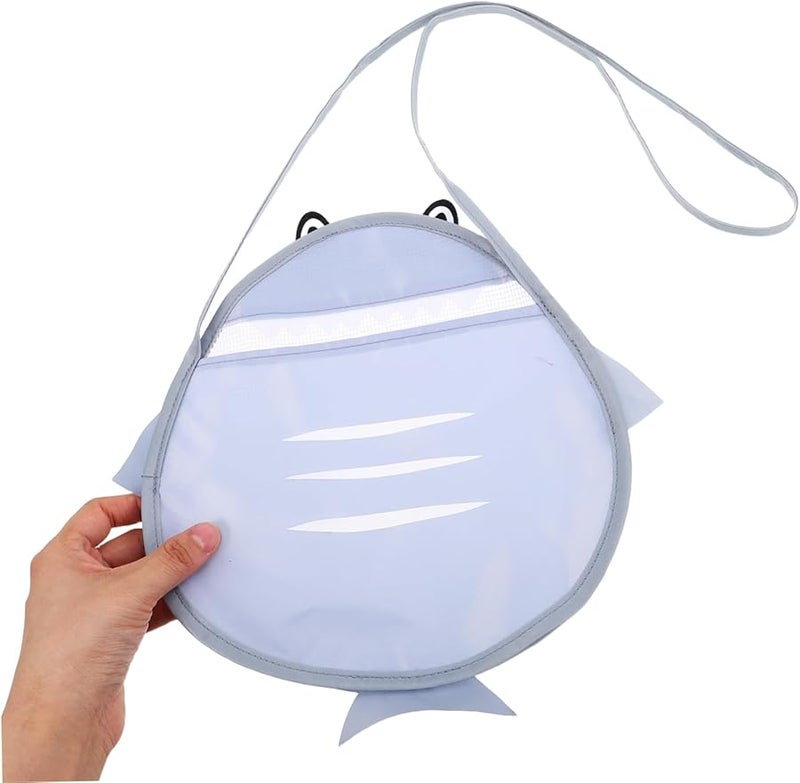 Shark Cartoon Beach Bag Large Capacity Storage For Boys Girls Outdoor Activities - Image 4